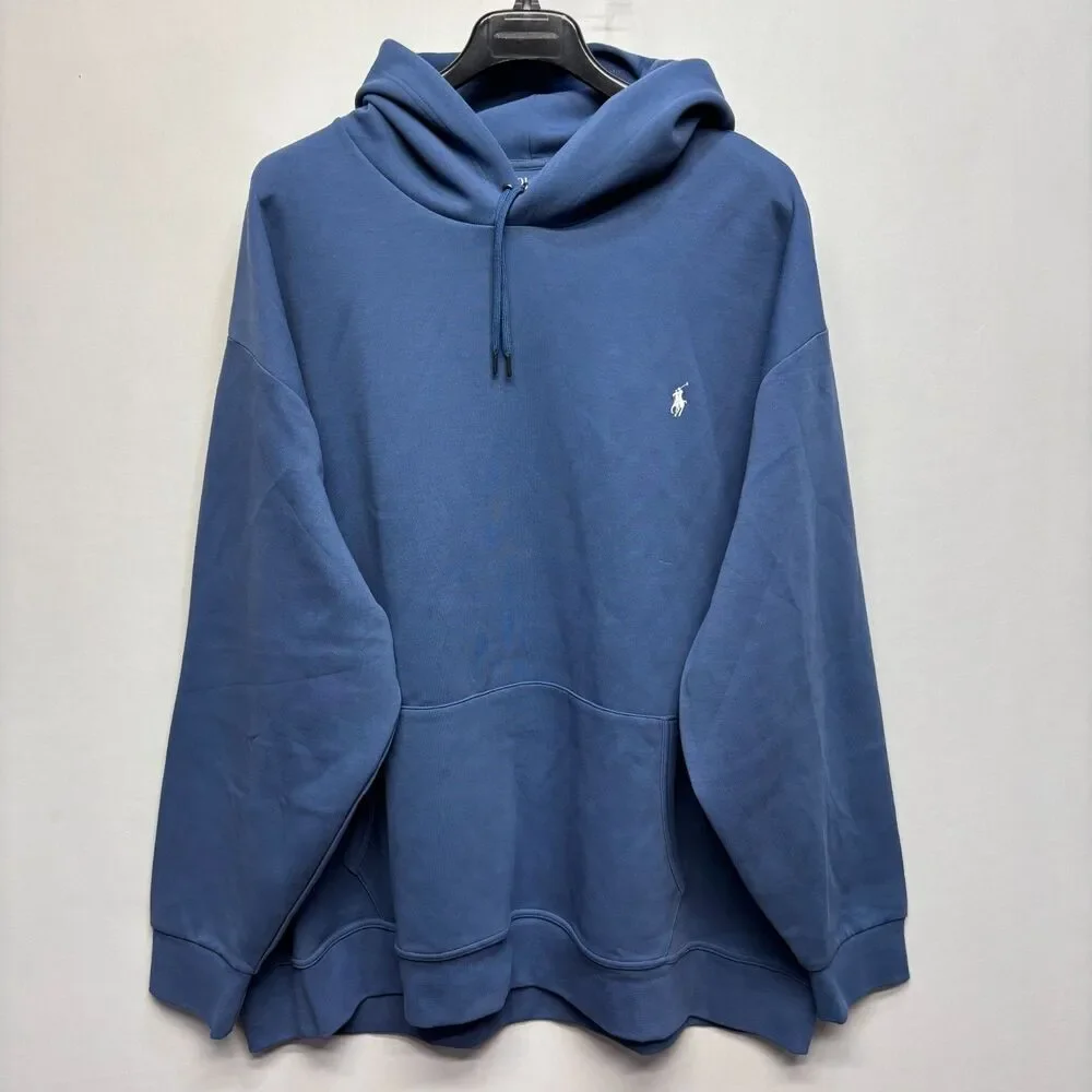 Polo Ralph Lauren Men Pullover Hoodie Size 5XB 5X Big Blue D118 -5